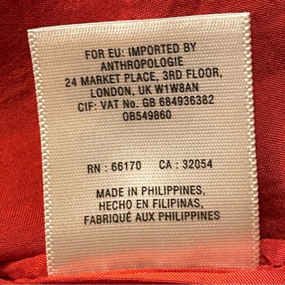 MAEVE by ANTHROPOLOGIE Rosia Printed Skirt in Red - Picture 10 of 11